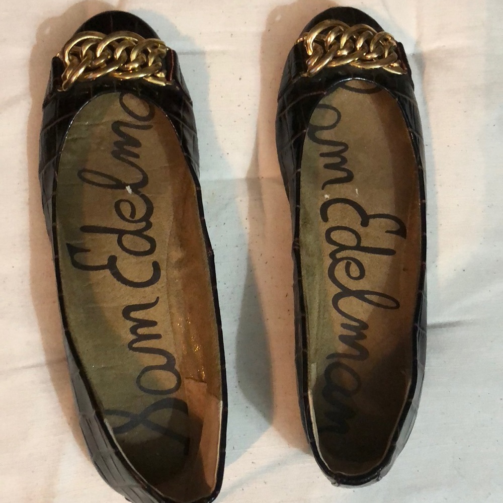 Sam Edelman Dark Brown Flats